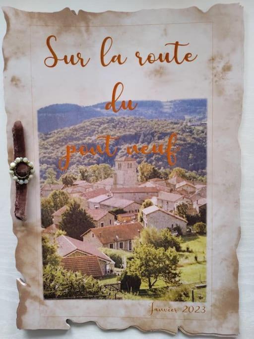 Villa Sur La Route Du Pont Neuf Sauvain Esterno foto
