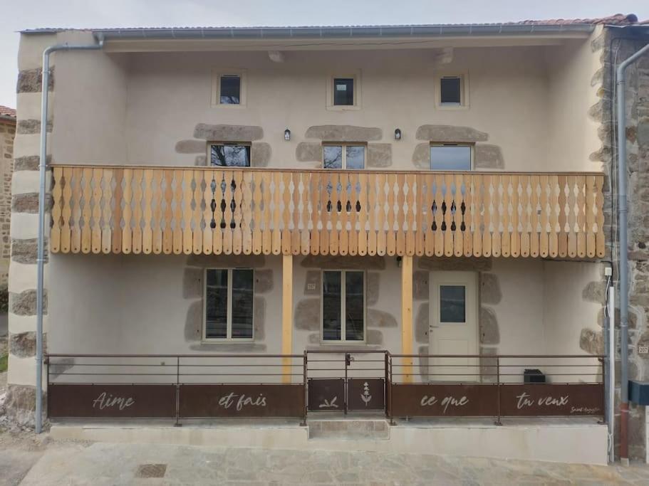 Villa Sur La Route Du Pont Neuf Sauvain Esterno foto